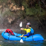 Packraft Aquadesign Yupik PVC Bleu Gonflable 1 Place Rivières Classes I II III