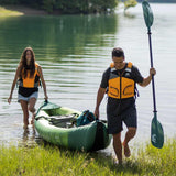 Canoë Gonflable 3 Places Aquamarina Ripple 370 2-3 Personnes Kayak 12.2