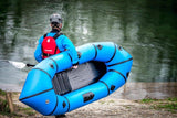 Packraft Aquadesign Yupik PVC Bleu Gonflable 1 Place Rivières Classes I II III