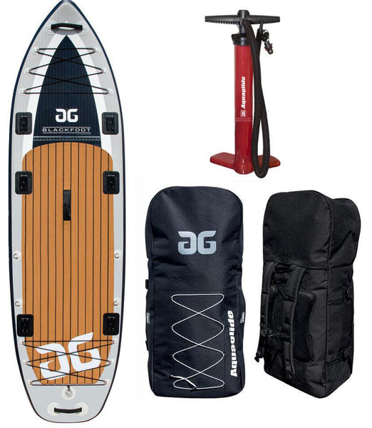 Aquaglide BLACKFOOT ANGLER 11.0 iSUP Peche Stand Up Paddle Gonflable-Stand Up Paddle Gonflable-AQUAGLIDE