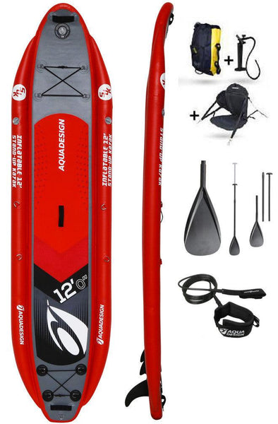 Aquadesign S.U.K 12.0 Kayak Stand Up Paddle Gonflable-Stand Up Paddle Gonflable-AQUADESIGN