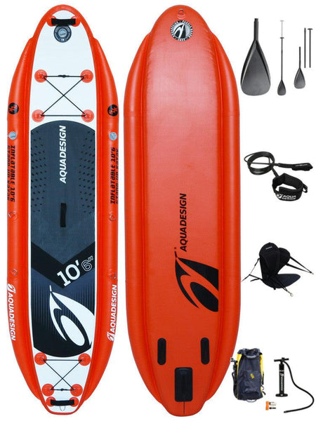 Aquadesign S.U.K 10.6 Kayak Stand Up Paddle Gonflable-Stand Up Paddle Gonflable-AQUADESIGN