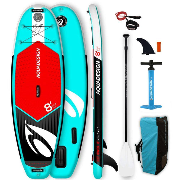 Aquadesign Surf OWER 8.0 Stand Up Paddle Gonflable Wave-Stand Up Paddle Gonflable-AQUADESIGN