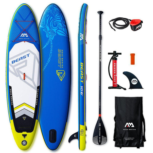 Paddle Aqua Marina BEAST 10.6 Sup Gonflable - 2019-Stand Up Paddle Gonflable-All SUP Boards | All Stand-Up Paddle Boards