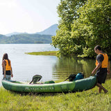 Canoë Gonflable 3 Places Aquamarina Ripple 370 2-3 Personnes Kayak 12.2