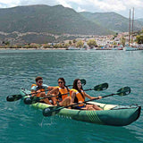 Canoë Gonflable 3 Places Aquamarina Ripple 370 2-3 Personnes Kayak 12.2