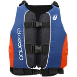 Gilet Aquadesign TWIST CLUB Bleu Rouge Mousse PE Canoe-Kayak-Voile-Sup-Gilet-AQUADESIGN