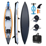 Kayak Aquadesign Sedna 415 Gonflable 2 Places Drop Stitch Rivières Classe I - II